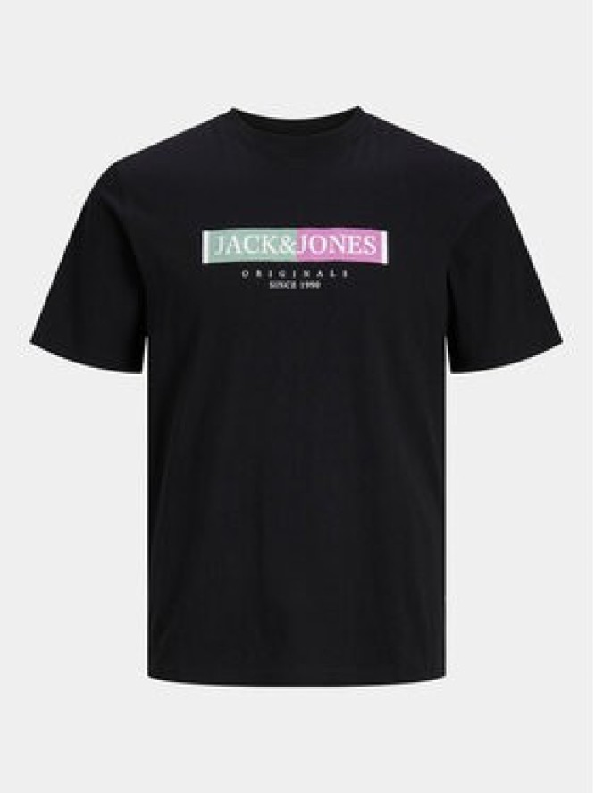 Jack&Jones T-Shirt Lafayette 12252681 Czarny Standard Fit