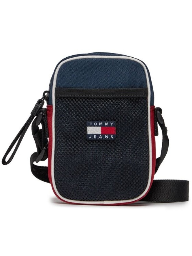 Tommy Hilfiger Saszetka Tjm Heritage Phone Crossover AM0AM12075 Granatowy