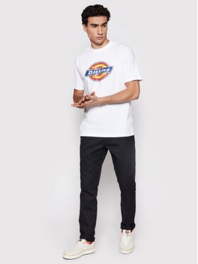 Dickies T-Shirt Icon Logo DK0A4XC9WHX1 Biały Regular Fit