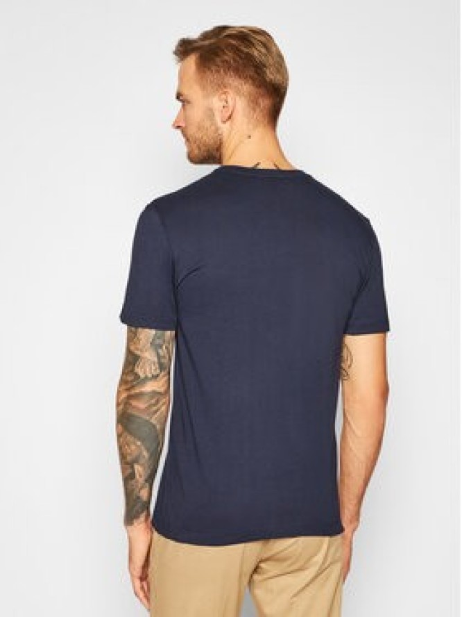 Lacoste T-Shirt TH2038 Granatowy Regular Fit