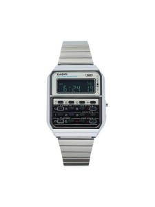 Casio Zegarek Vintage CA-500WE-7BEF Srebrny