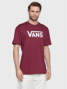 Vans T-Shirt Classic VN000GGG Bordowy Classic Fit