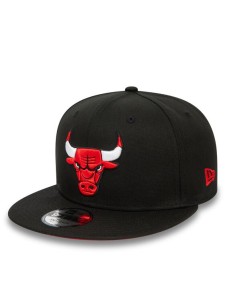 New Era Czapka z daszkiem Nba Rear Logo 950 Bulls 60503475 Czarny