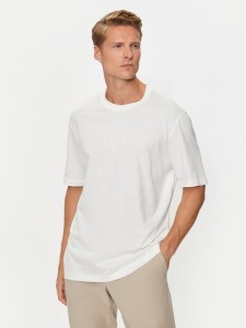 Armani Exchange T-Shirt 6DZTLE ZJ9JZ 1116 Biały Regular Fit