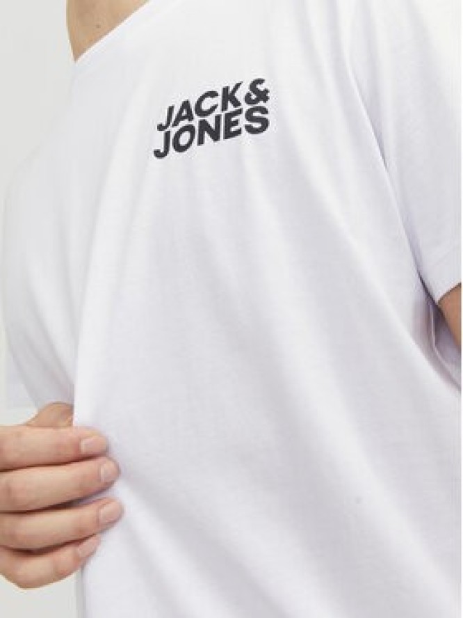 Jack&Jones T-Shirt Corp 12151955 Biały Regular Fit