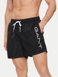 Gant Szorty kąpielowe 920006300 Czarny Regular Fit