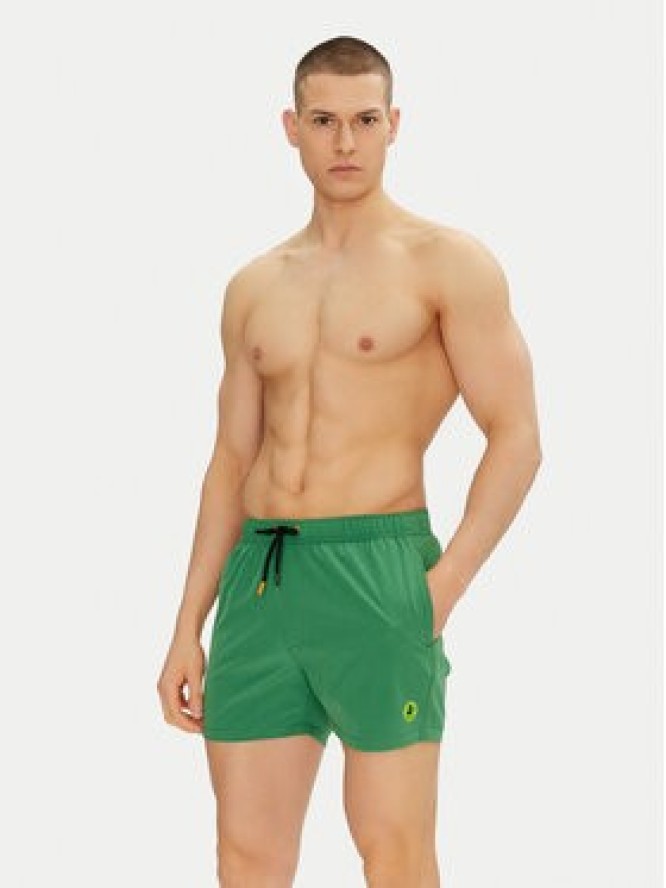 Save The Duck Szorty kąpielowe DW1222M RIPO20 Zielony Regular Fit