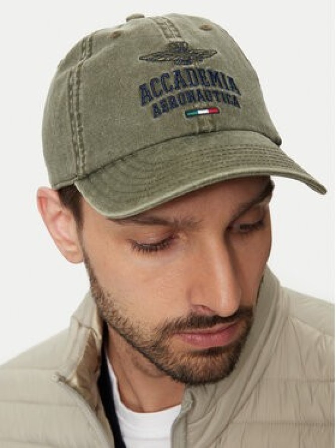 Aeronautica Militare Czapka z daszkiem Cappellino 242HA1180CT3249 Khaki