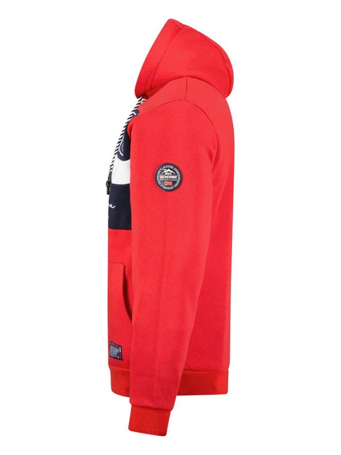 Geographical Norway Bluza w kolorze czerwonym rozmiar: S