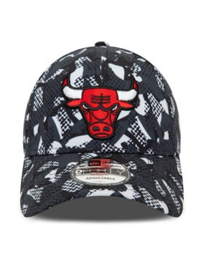 New Era Czapka z daszkiem Seas Print 940 Bulls 60435155 Czarny