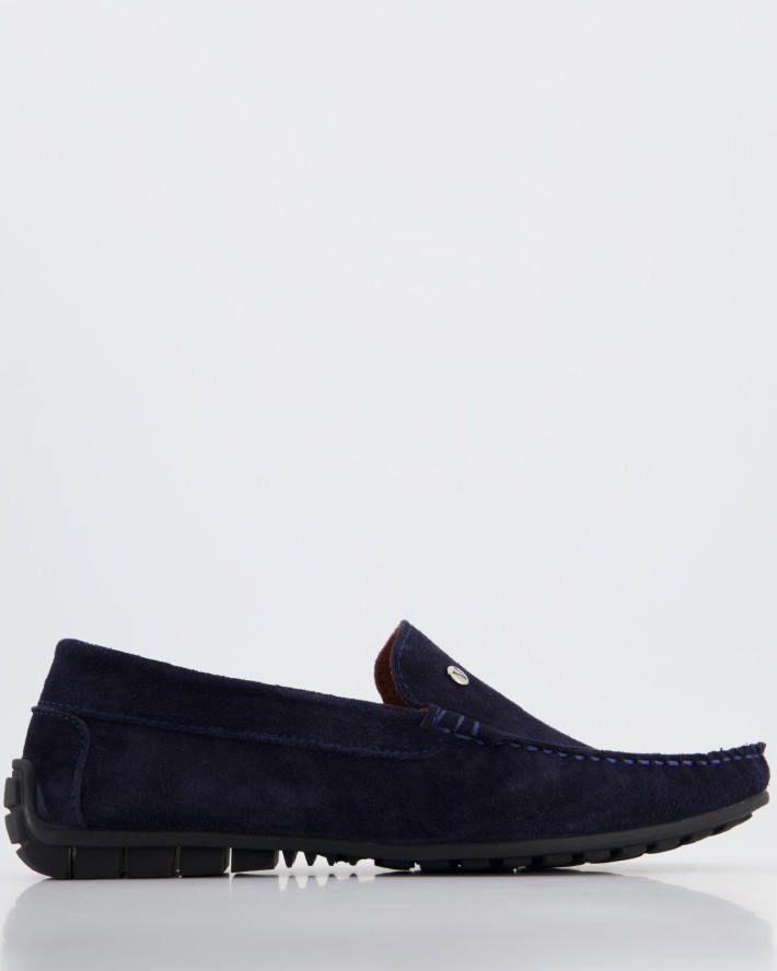 MOKASYNY ZAMSZOWE 41330 SUEDE NAVY