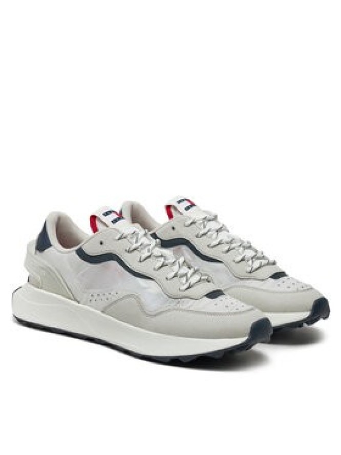 Tommy Jeans Sneakersy Tjm Runner Mix Material EM0EM01437 Kolorowy