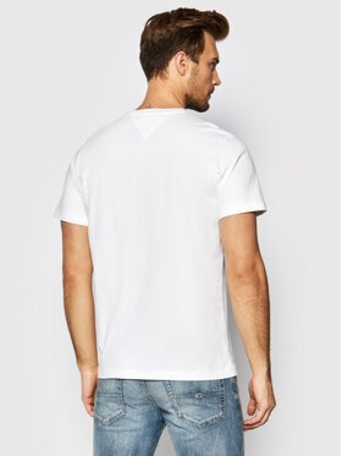 Tommy Jeans T-Shirt Classic DM0DM09598 Biały Regular Fit