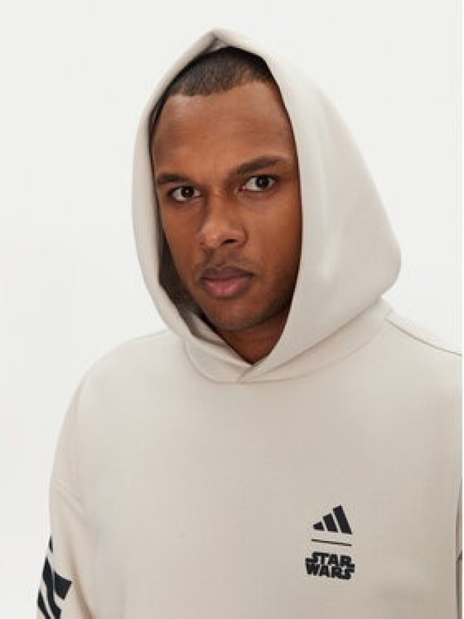 adidas Bluza Star Wars The Mandalorian™ JI5719 Beżowy Regular Fit