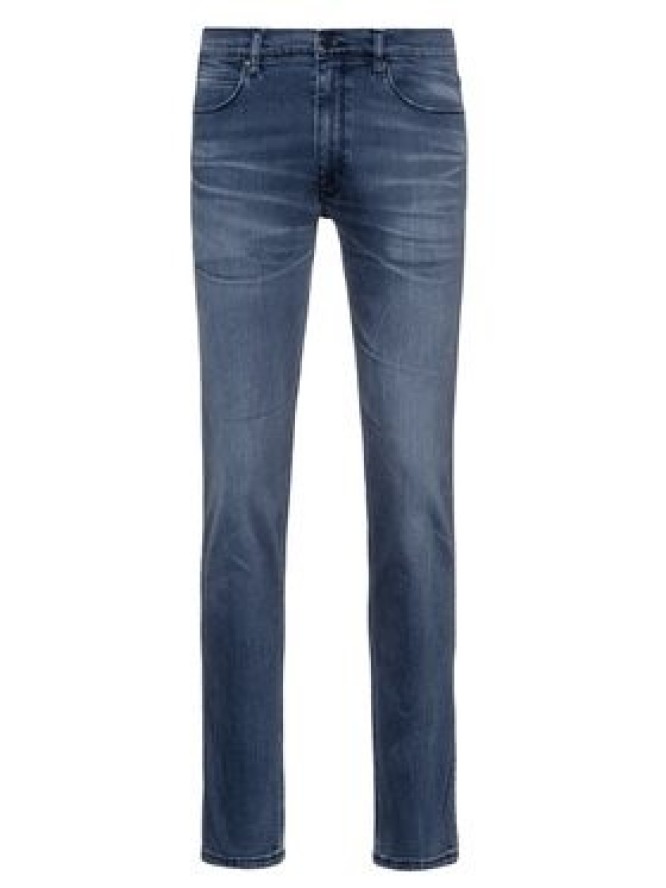 Boss Jeansy Skinny Fit Hugo 734 50430974 Granatowy Skinny Fit