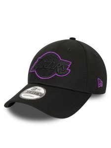 New Era Czapka z daszkiem Metallic Outline 940 Lakers 60435149 Czarny