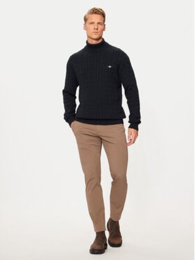 Gant Golf 8050607 Granatowy Regular Fit