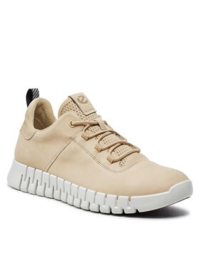 ECCO Sneakersy Gruuv M Sneaker Lea 52520451728 Beżowy