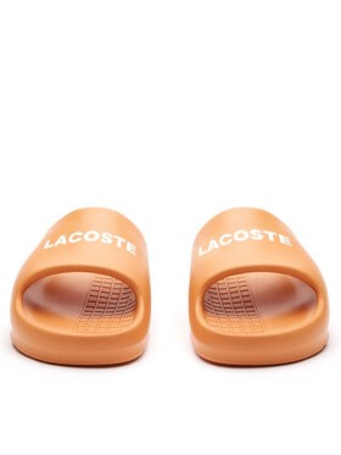 Lacoste Klapki Branded Serve Slide 2.0 747CMA0015 Pomarańczowy