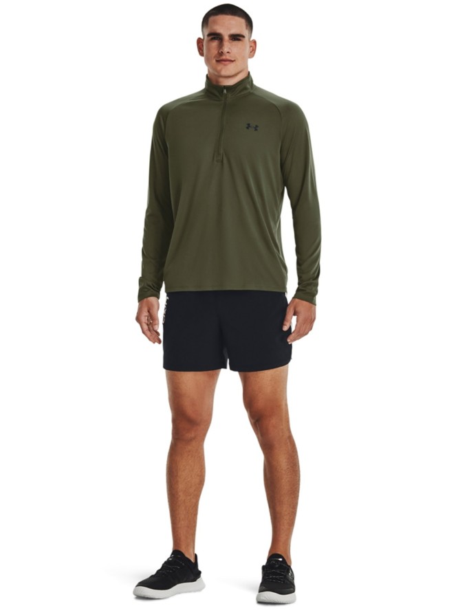 Bluza treningowa męska Under Armour UA Tech 2.0 1/2 Zip - oliwkowa/khaki