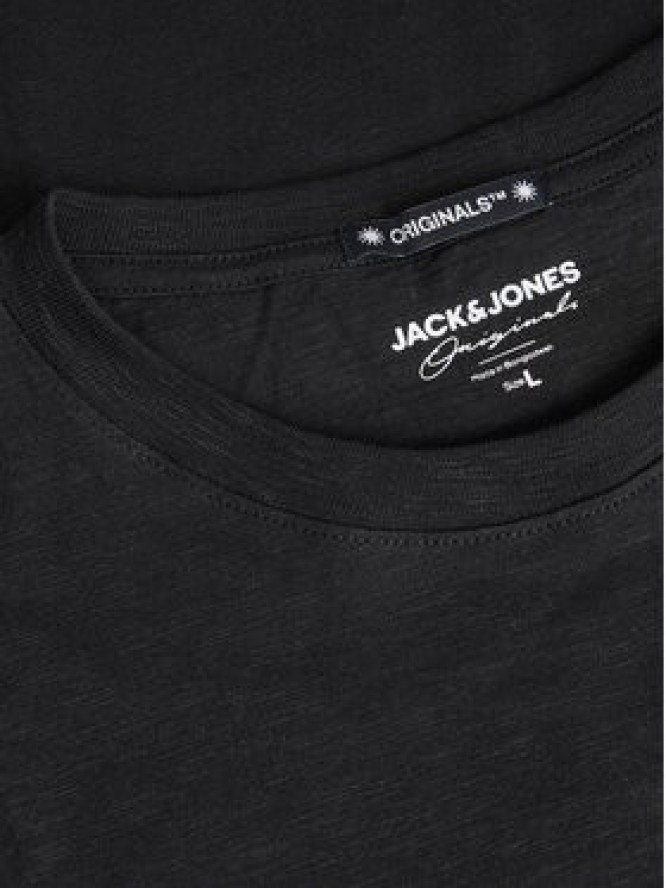 Jack&Jones T-Shirt Joraruba 12255452 Czarny Standard Fit