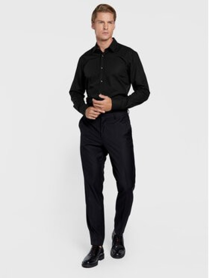 Hugo Koszula Elisha02 50479396 Czarny Slim Fit