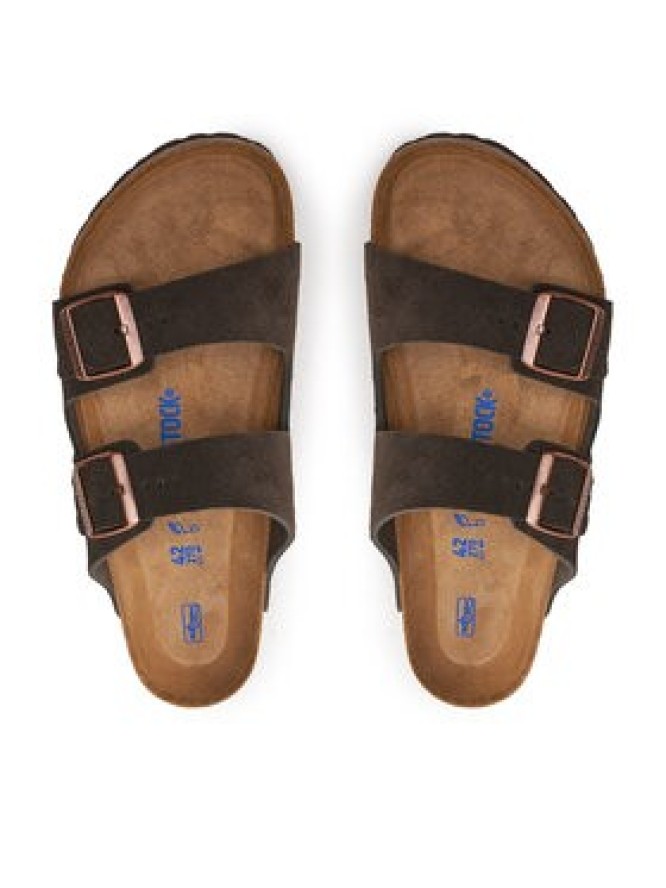 Birkenstock Klapki Arizona Bs 0951311 Brązowy