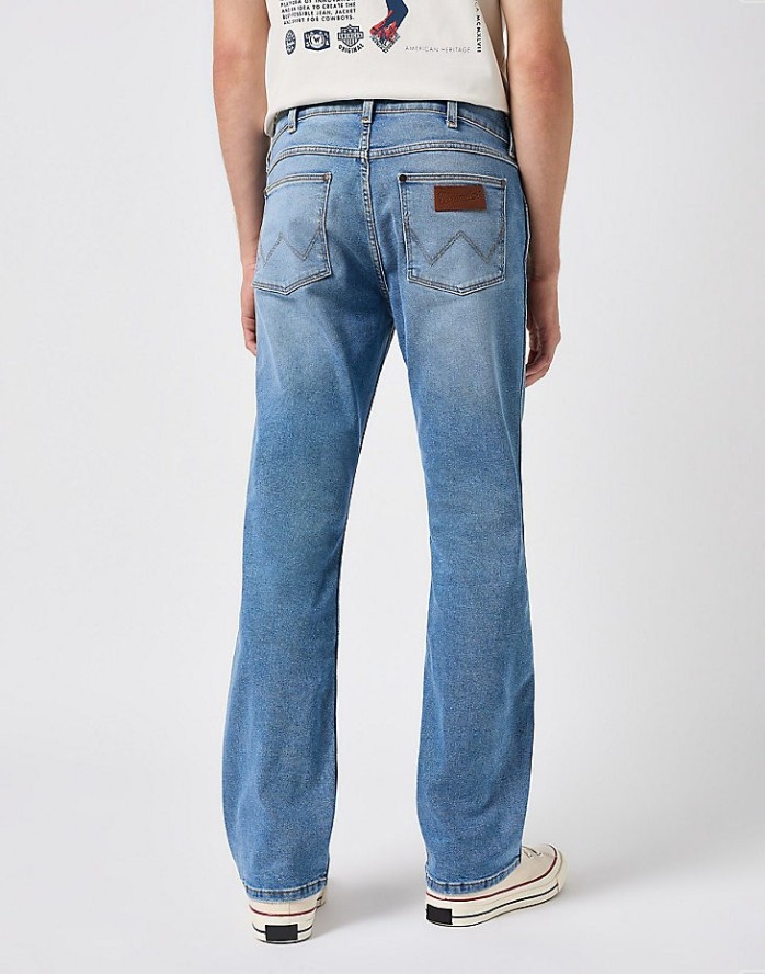 WRANGLER HORIZON MĘSKIE SPODNIE JEANSOWE JEANS DŻINSY BLUE SPRING 112350854