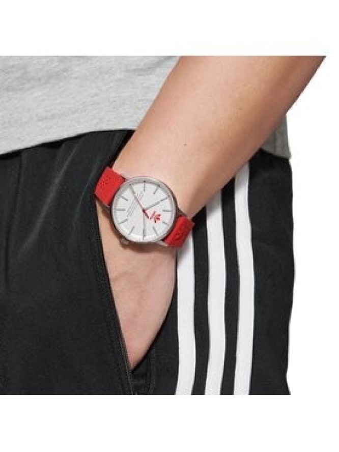 adidas Originals Zegarek Code One Watch AOSY23024 Srebrny