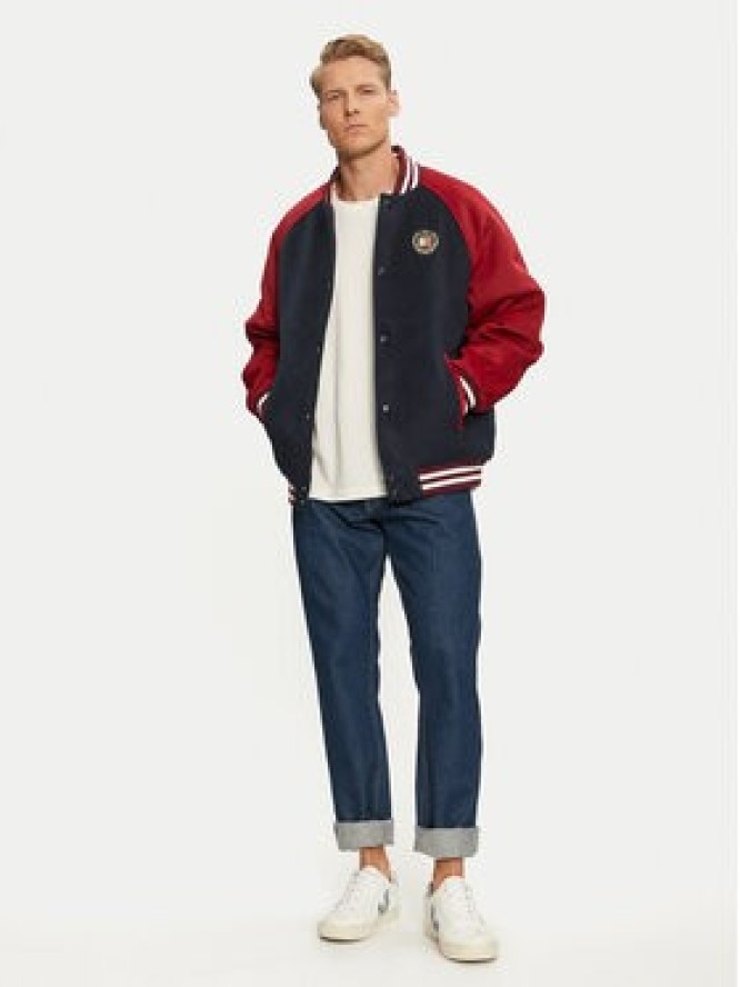 Tommy Jeans Kurtka bomber DM0DM19631 Granatowy Regular Fit