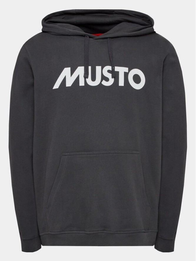 Musto Bluza Logo 82446 Szary Regular Fit