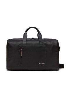 Tommy Hilfiger Torba Th Pique Duffle AM0AM11779 Czarny