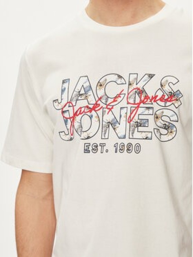 Jack&Jones T-Shirt Chill 12248072 Biały Standard Fit