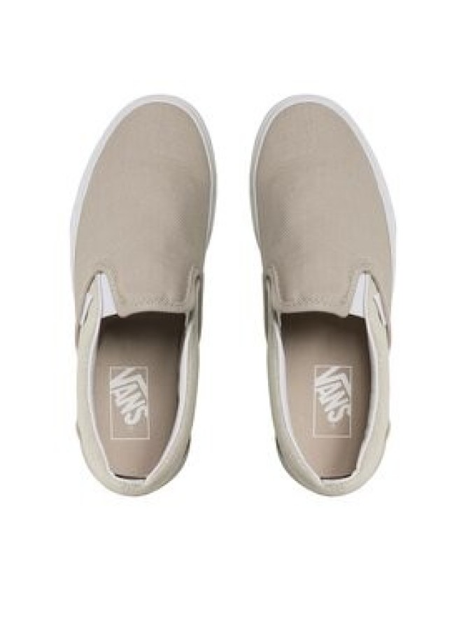 Vans Tenisówki Classic Slip-On VN0A7Q5DNTR1 Beżowy