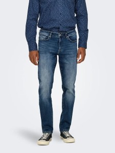ONLY & SONS Dżinsy - Slim fit - w kolorze niebieskim rozmiar: W32/L34