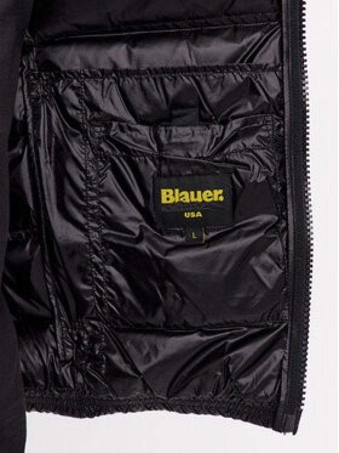 Blauer Kamizelka 23WBLUX03100 Czarny Regular Fit