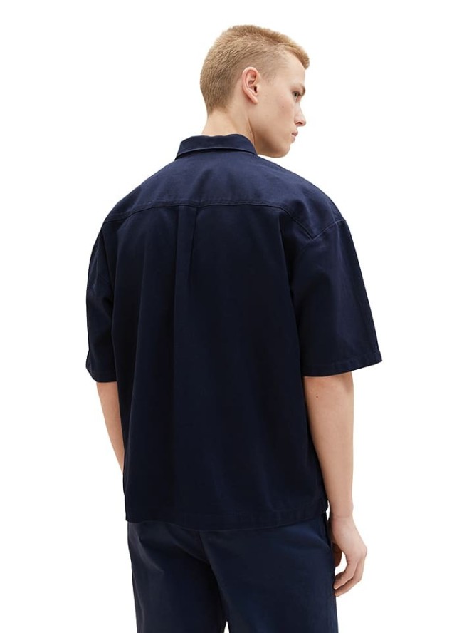 Tom Tailor Koszula w kolorze granatowym rozmiar: L