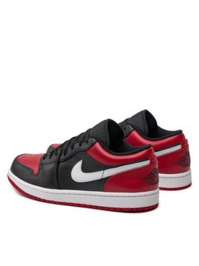 Nike Sneakersy Air Jordan 1 Low 553558 066 Czarny