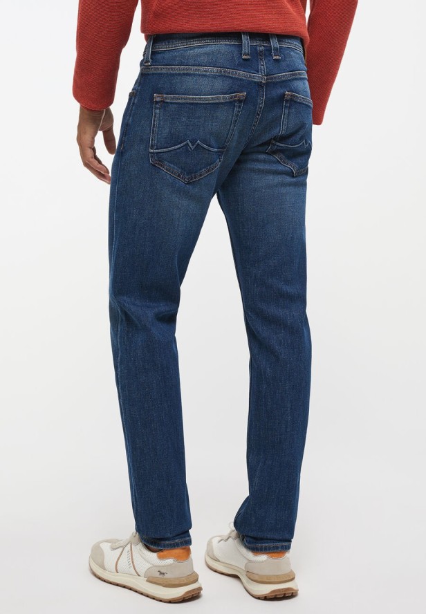 MUSTANG Oregon Tapered Męskie Spodnie Jeansowe Denim Blue 1013206 5000 883