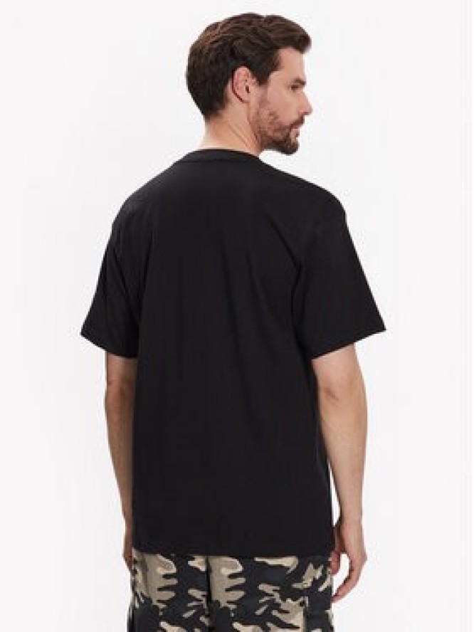 DC T-Shirt Jaakko Cubic ADYZT05260 Czarny Relaxed Fit