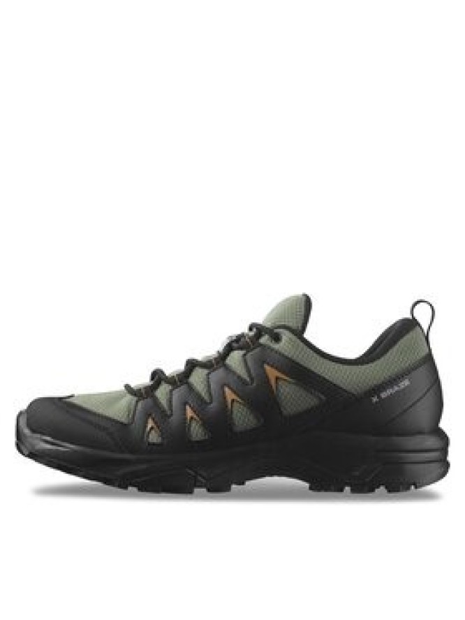 Salomon Trekkingi X Braze GORE-TEX L47180600 Zielony