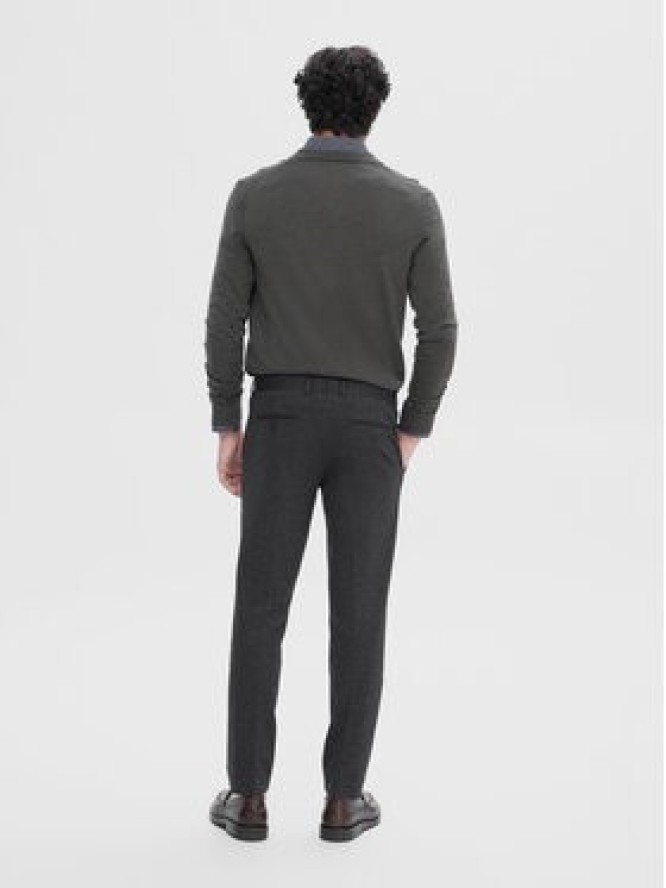 Selected Homme Spodnie materiałowe 16092651 Szary Slim Fit