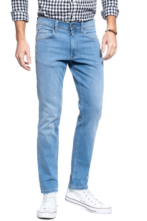 SPODNIE MĘSKIE MUSTANG WASHINGTON DENIM BLUE 1007347 5000 201