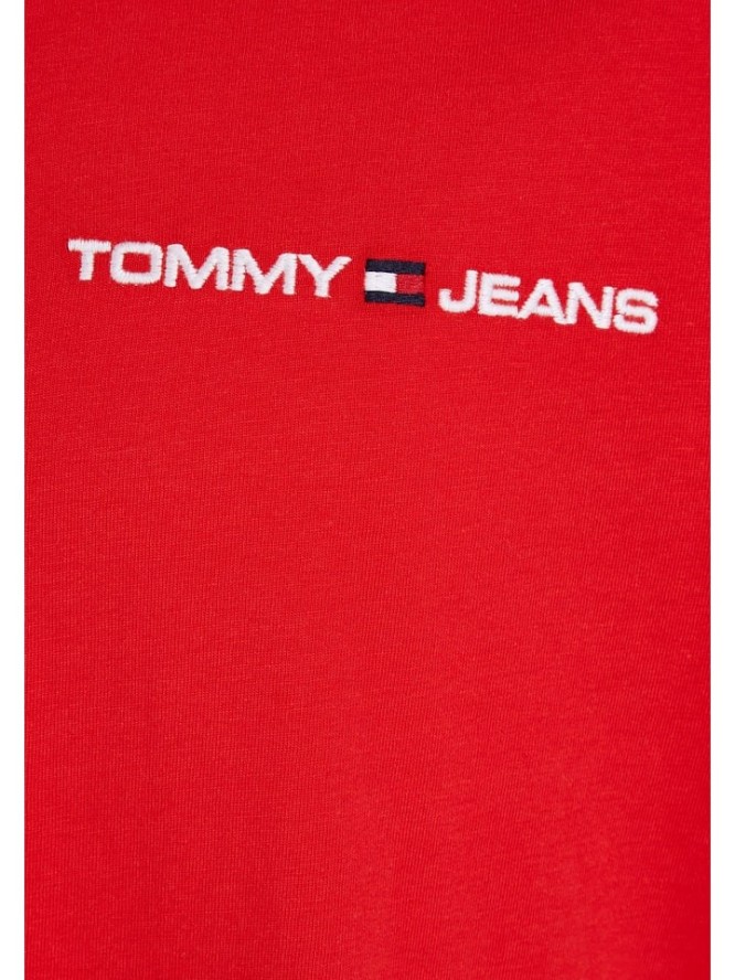 TOMMY JEANS Koszulka w kolorze czerwonym rozmiar: M