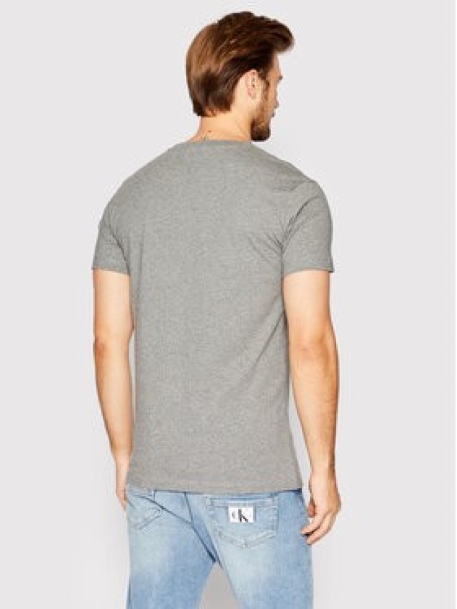 Calvin Klein Jeans T-Shirt J30J320935 Szary Slim Fit