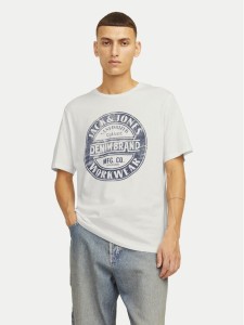 Jack&Jones T-Shirt Jeans 12256779 Granatowy Standard Fit