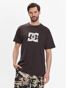 DC T-Shirt Shatter ADYZT05234 Brązowy Relaxed Fit