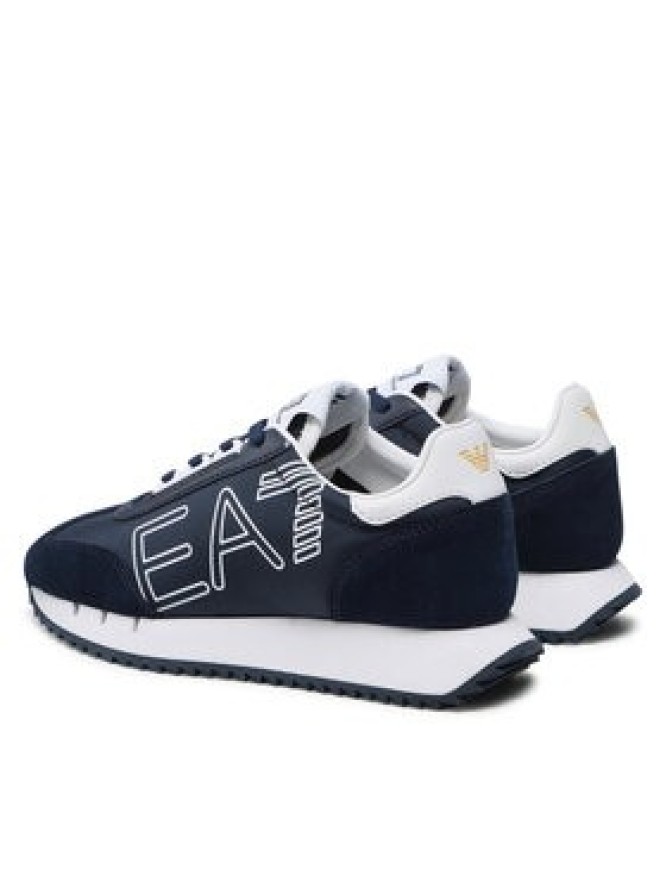 EA7 Emporio Armani Sneakersy X8X101 XK257 N527 Granatowy