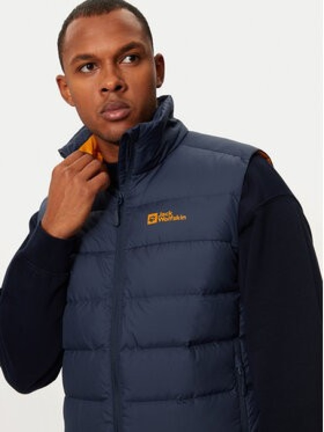 Jack Wolfskin Kamizelka Ather 1207691 Granatowy Regular Fit