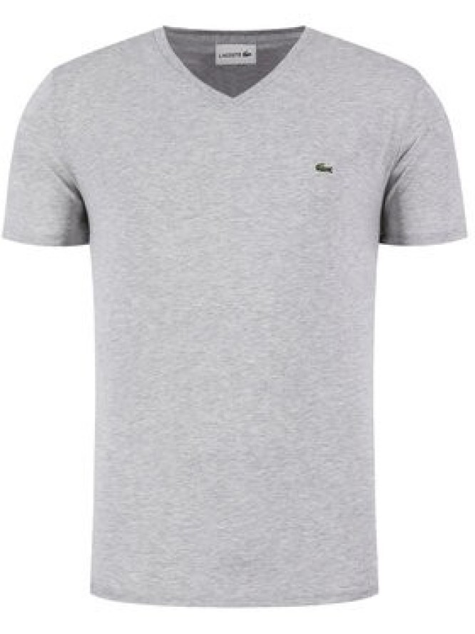 Lacoste T-Shirt TH6710 Szary Regular Fit